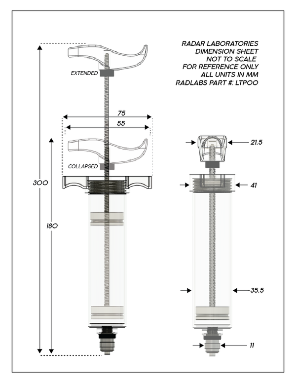 Loobtoob Pro 100ml Syringe